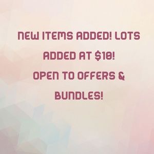 New items added